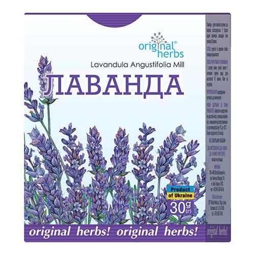 Lavanda o'simlik choyi Original o'tlar 30 g